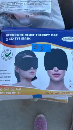 Headache relief therapy cap