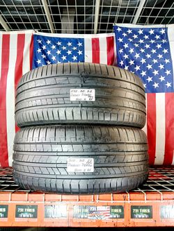 ✅ 2 of Same Brand Used Tires 275/35R22 PIRELLI P-ZERO PZ4 RSC RUN FLAT BMW X5 X6 X7 PORSCHE MERCEDES BENZ AUDI ATLAS TIRES 275 35 22