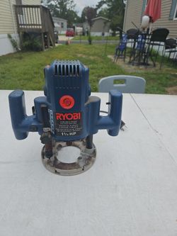 Ryobi varial speed plunge router