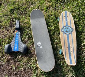 3 SKATEBOARDS ALL FOR $20!!!GREAT CONDITION!