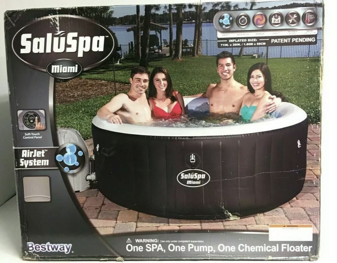 Bestway inflatable hot tub 4 person