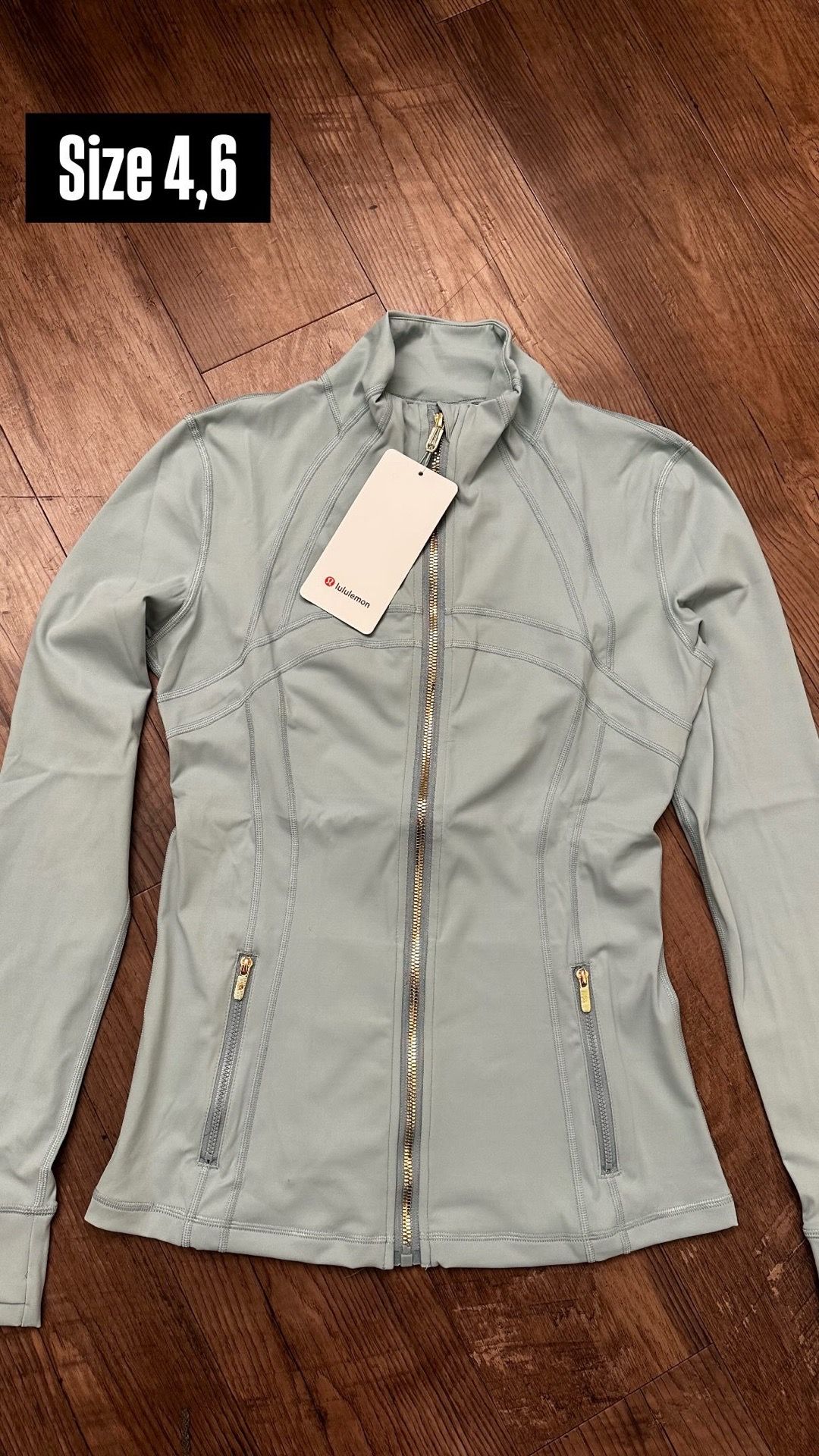 Lululemon Define Jacket Gold zipper