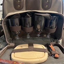 Picnic bag with cooler