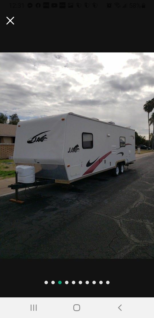2006 29 Foot Jag Sleeps 8 Very Clean Everything Works Very Nice Condition Ready To Go $9500