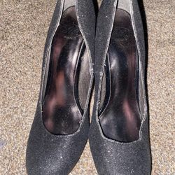 SM New York sparkly heels