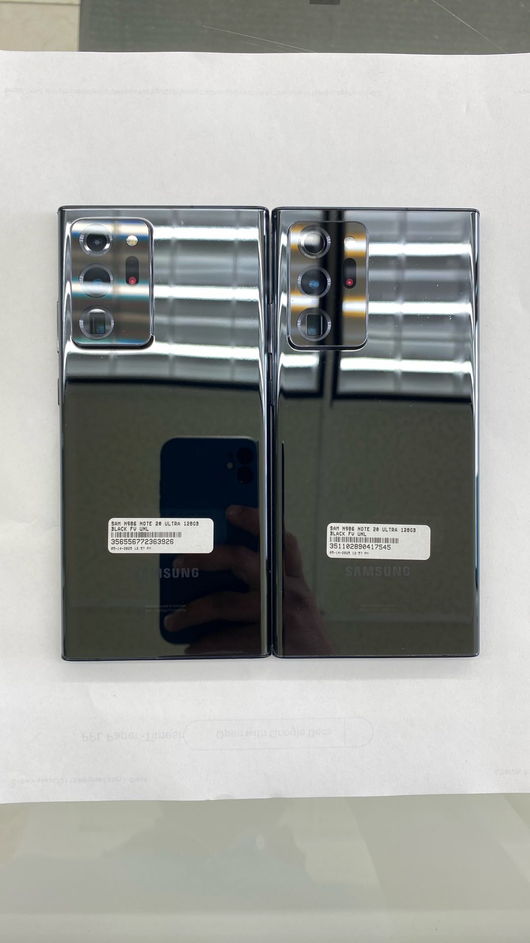 Samsung Galaxy Note 20 Ultra 128 GB Black Factory Unlocked