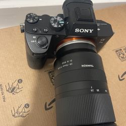 Sony A7iii +tamron Lens 28-75