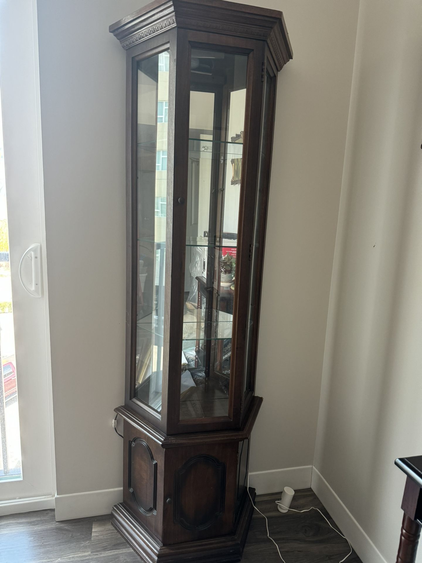 Free Curio Cabinet, Lighted