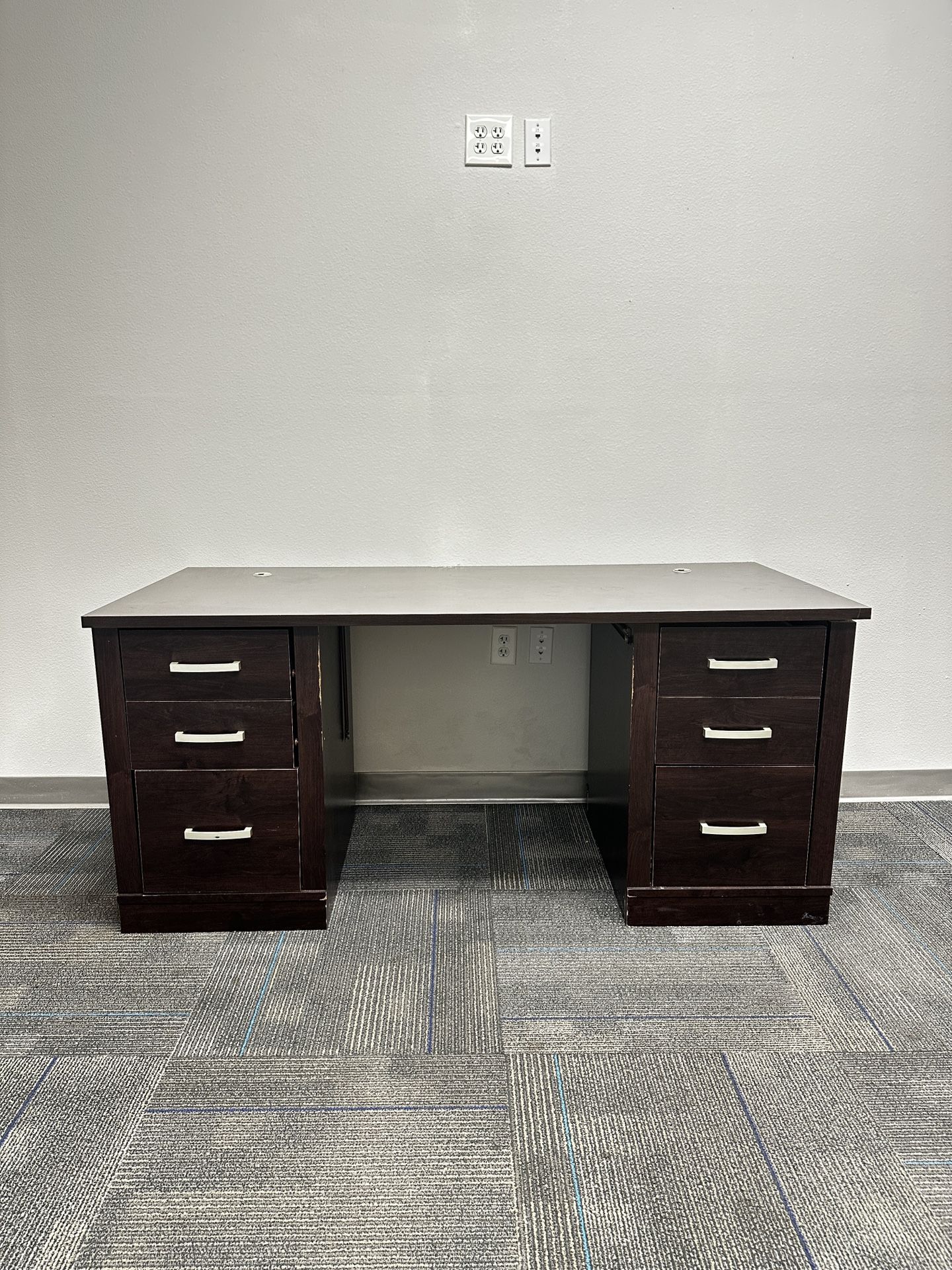 6 Drawer Office Desk