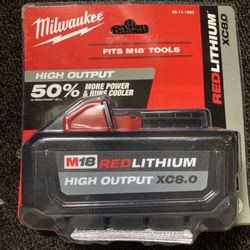 Milwaukee 8.0 Battery New 