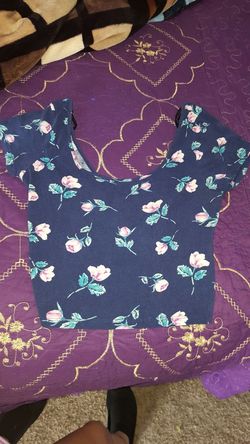 Flowers short shirt