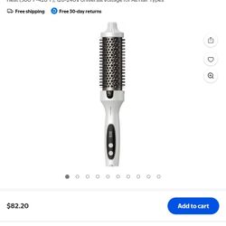 WavyTalk Heated Round Brush