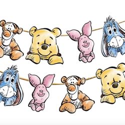 Winnie the Pooh And friends banner
