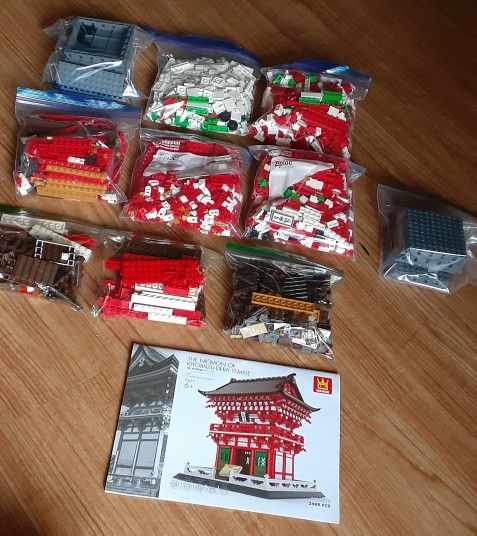 Architecture Japan Kyoto Kiyomizu-dera Temple Niomon Modular Buildings Sets Lego