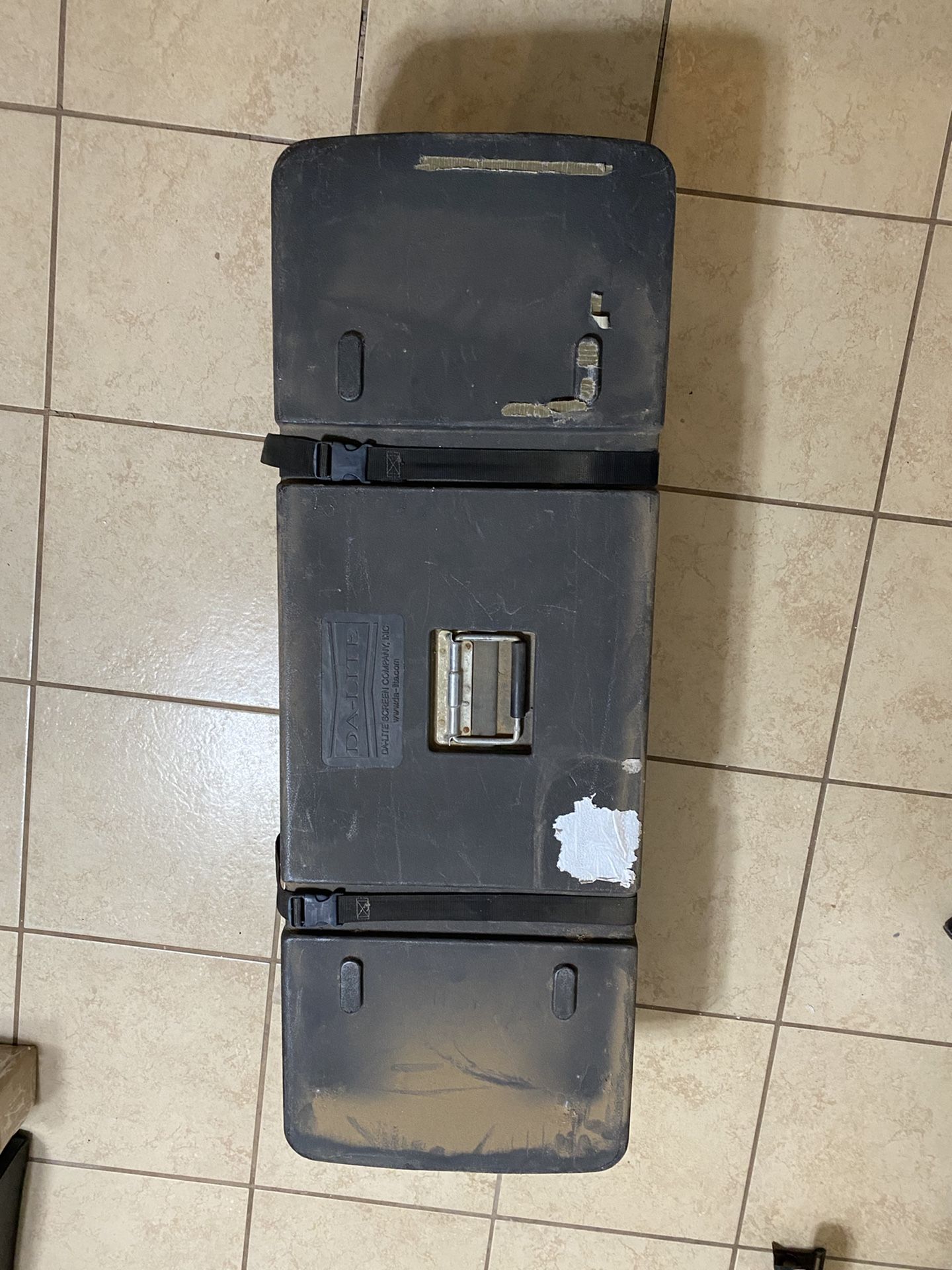 Large DA-LITE Drash-DC2E Military Surplus Projection Screen AS-IS for ...