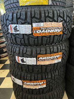 📲✔️35x12.50R20 Vendo set de Llantas Nuevas arroyo rt