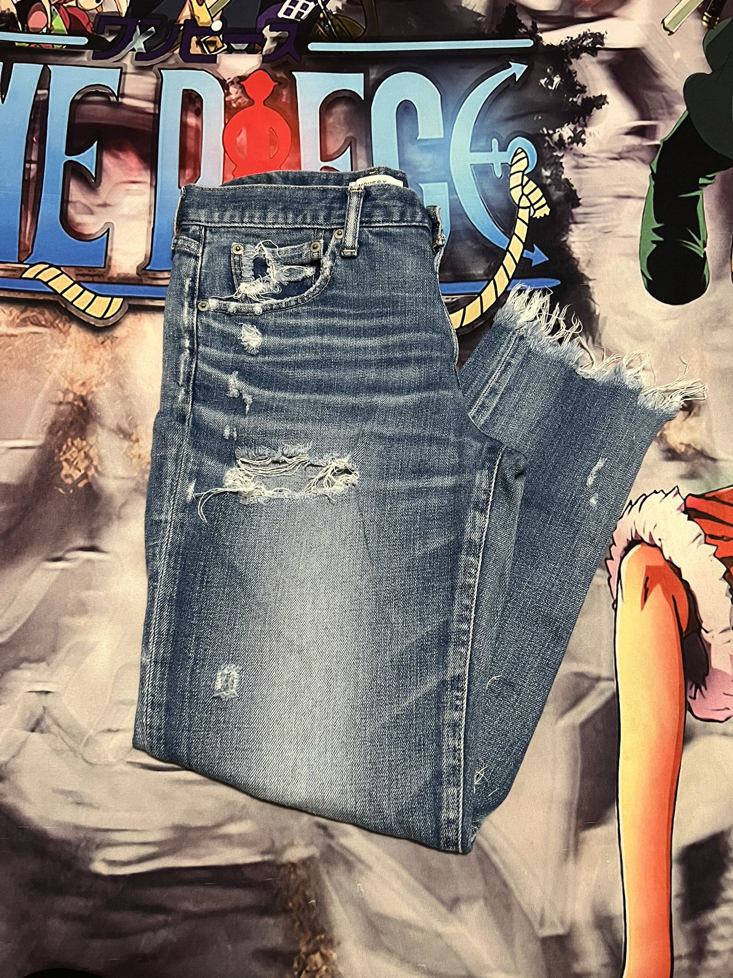 Moussy Japan Blue Denim Jeans 28 Waist