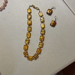 Hand blown Designer Glass Set From Murano Italy