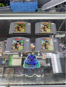 Diddy Kong Racing N64 $40-$50 Each Gamehogs 11am-7pm