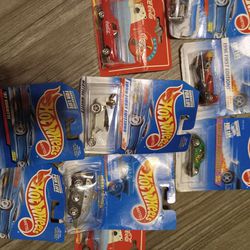 11..NEW IN THE PACK HOT WHEELS..