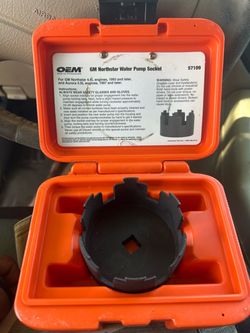 OEM North Star water pump socket