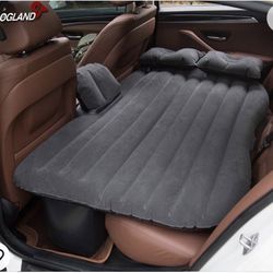 Car Air Inflation Travel Bed Mattress for Universal Car Back Seat Support Outdoor Camping Mat Cushion
