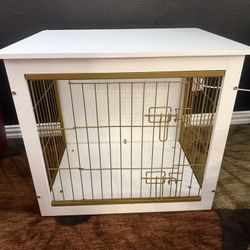 Furniture-Style Pet Kennel / Dog Crate
