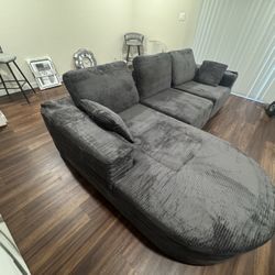Modern Sofa Wolf Grey - BRAND NEW
