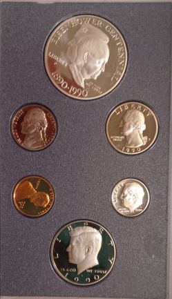 1990-S U.S. Mint Prestige Proof Set 90% Silver