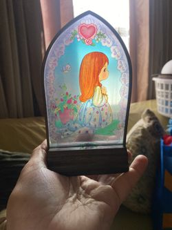 Precious Moments Glass Figurine 