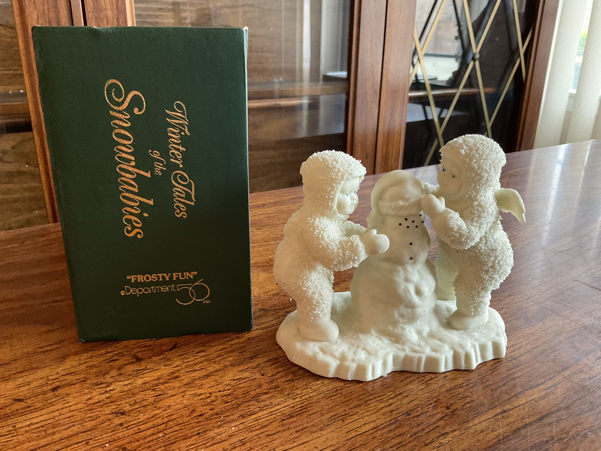 Department 56 Snowbabies “Frosty Fun” in original box- RETIRED