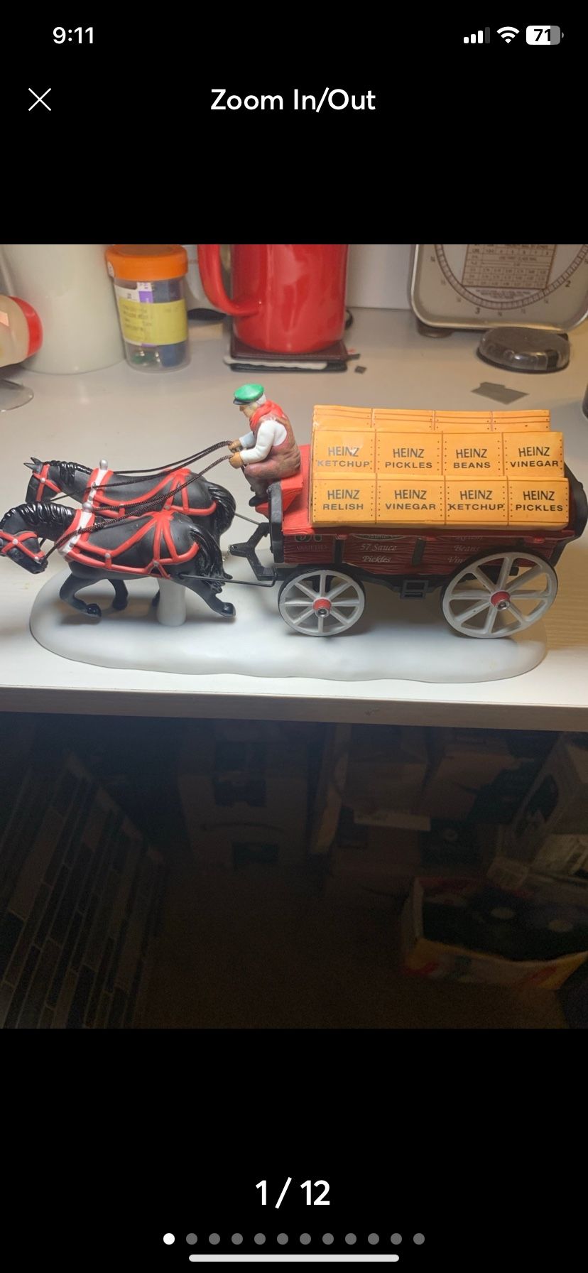 Dept 56 Horse Wagon