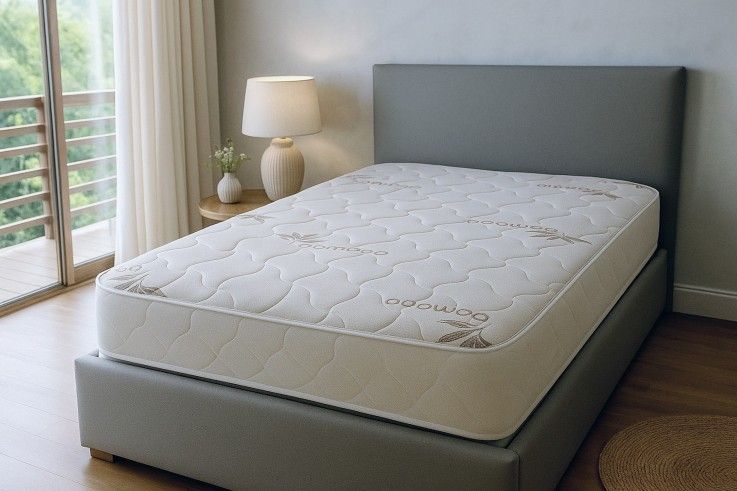 $360 Queen Bed Frame With Mattress And Box Spring Brand New Free Delivery