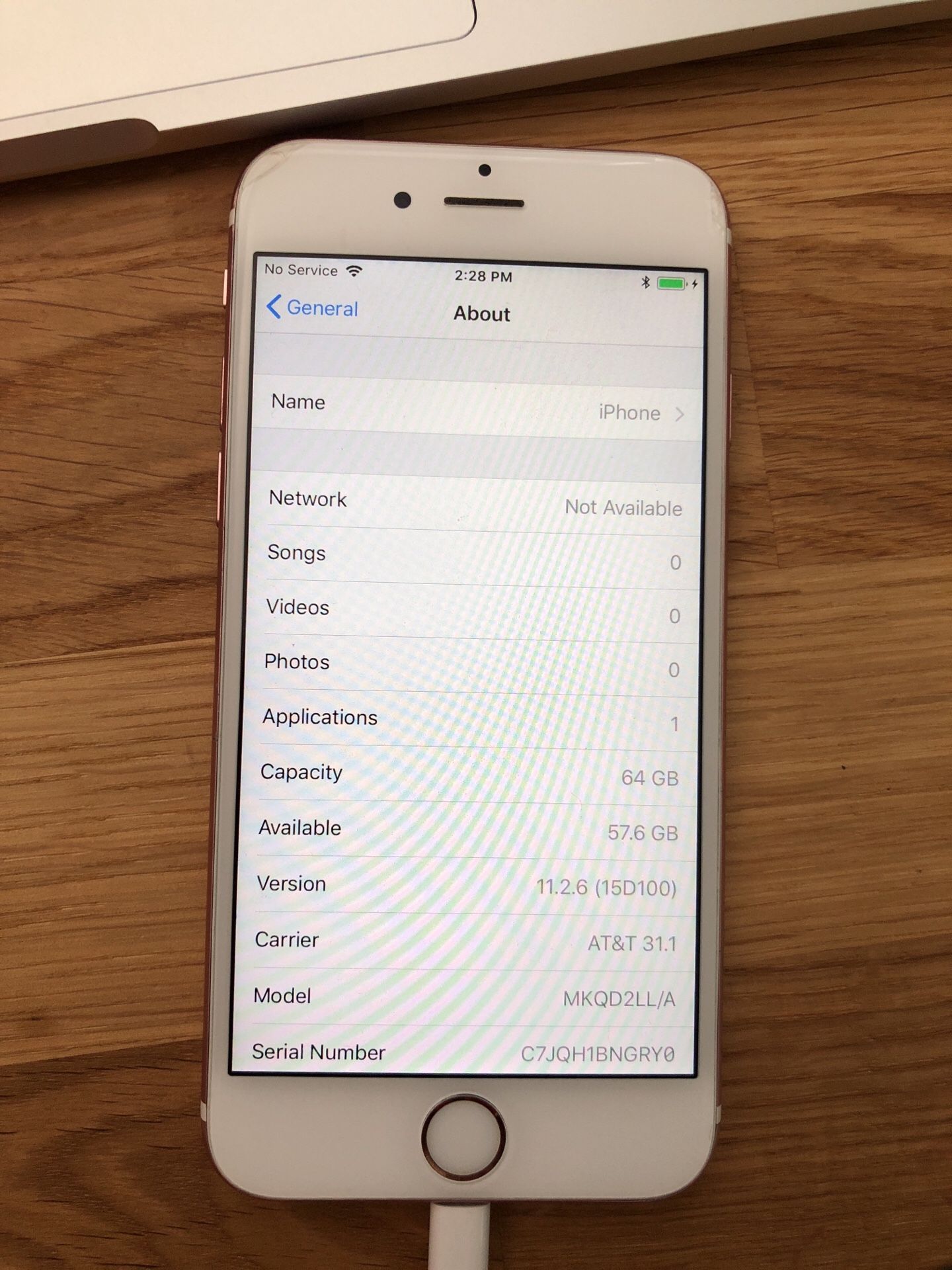 iPhone 6s rose gold 64gb