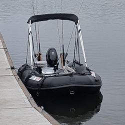2023 INMAR Mehler Military Boat 12.5ft With 20HP Suzuki 