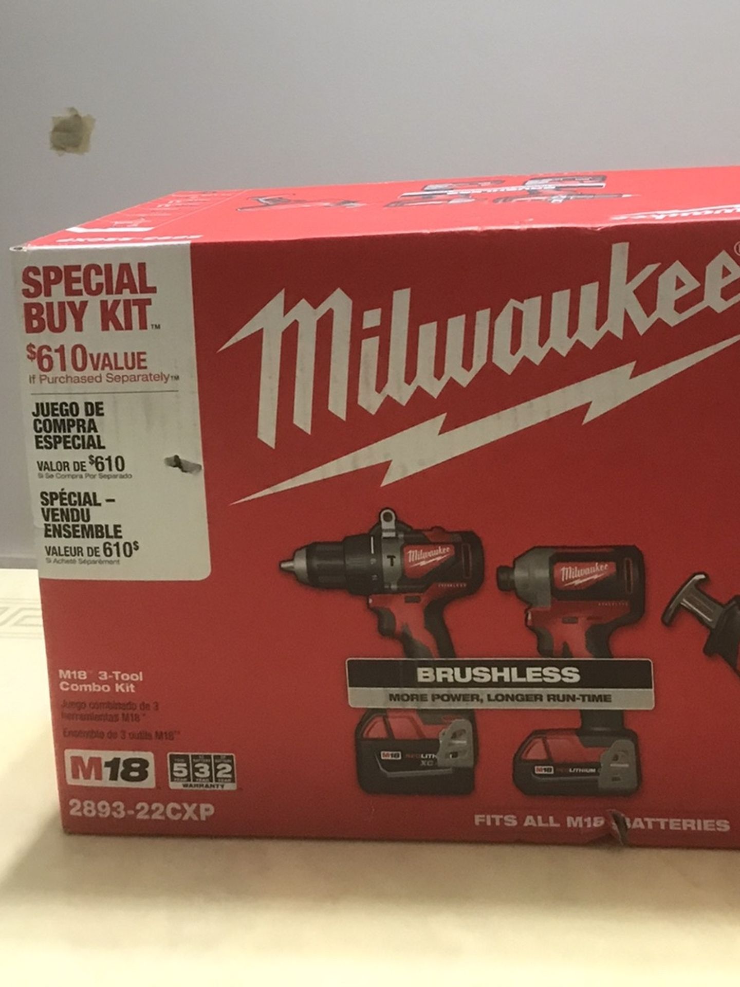 Milwaukee M18 Impact &hammer Drill Compo Kit