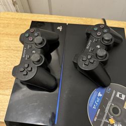 Games Console And Games 