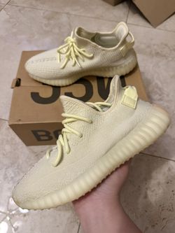 Adidas Yeezy Boost 350 V2 Butter 2018 - Size 7 - F36980 - VNDS TRIED ON - CLEAN