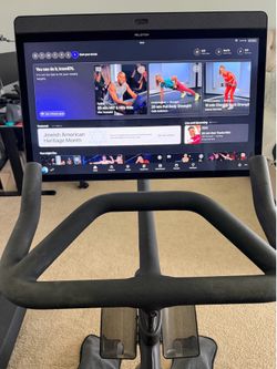 Peloton bike plus & peloton treadmill