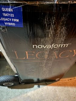 Novaform Legacy queen size - legacy firm hybrid new and sealed