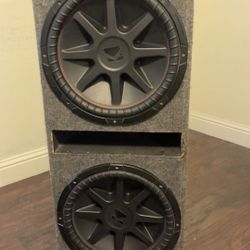 2 15s Subwoofers Sound System