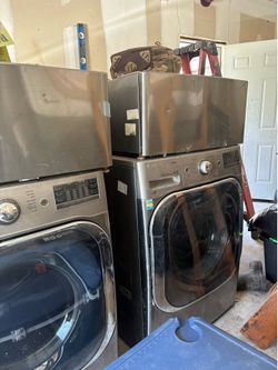 LG stackable washer and dryer