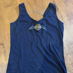 Woman’s Harley Davidson, tank top size large shipping available