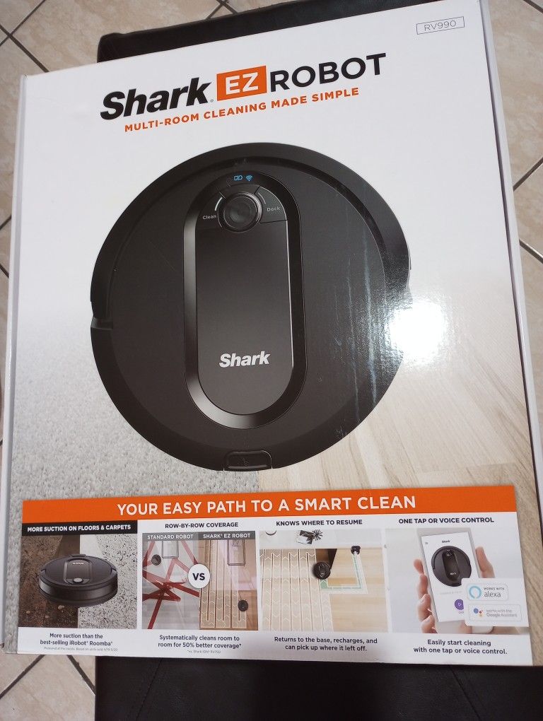 SHARK EZ ROBOT RV990 NEW for Sale in Houston, TX OfferUp