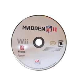 Madden NFL 11 Nintendo Wii Disc