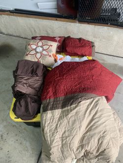 Complete Full/queen Bedding Set