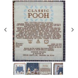 Classic winnie the poo throw blanket
