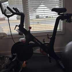 Peloton Bike and Mat