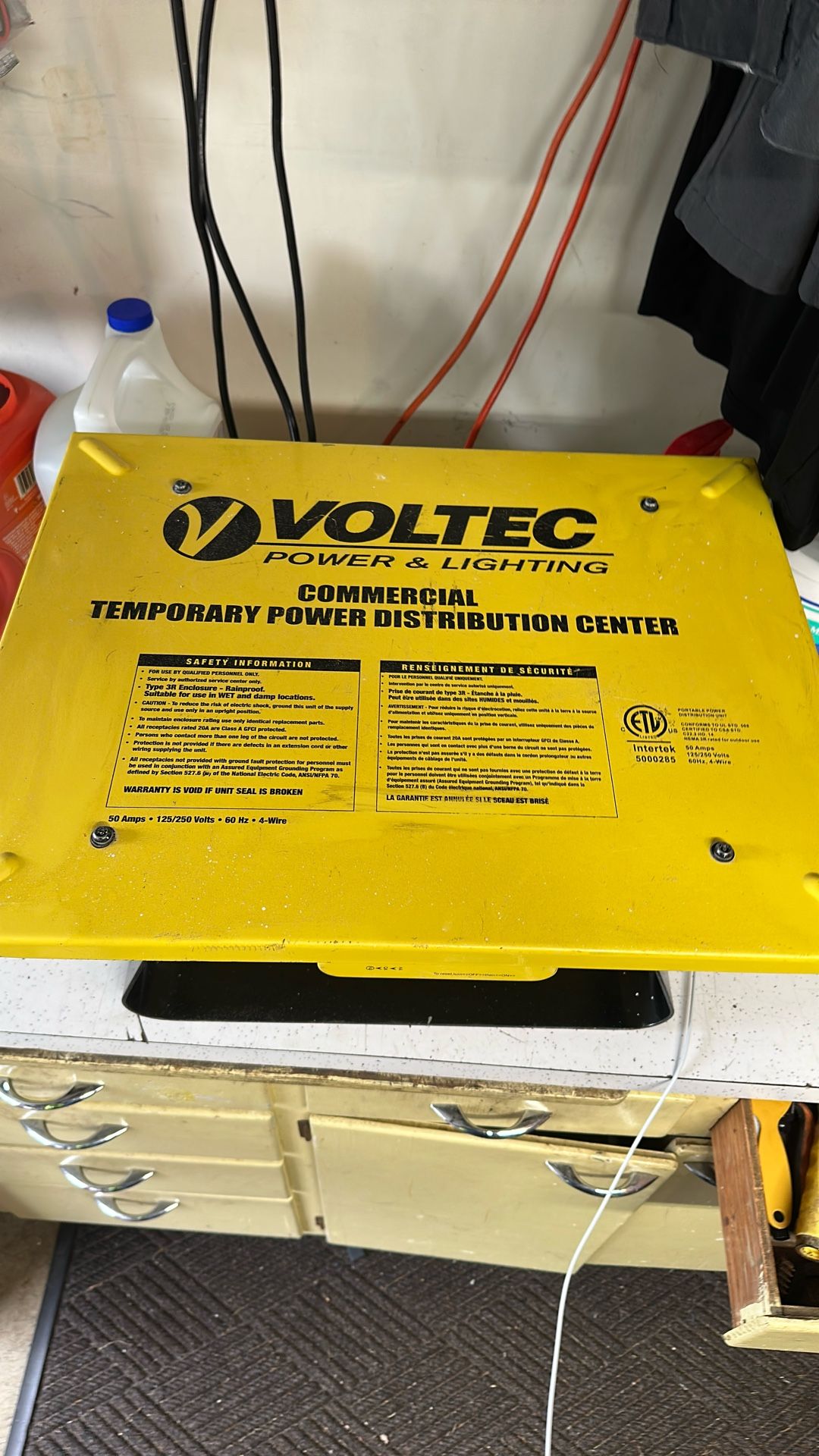 Spider Temporary Power Box