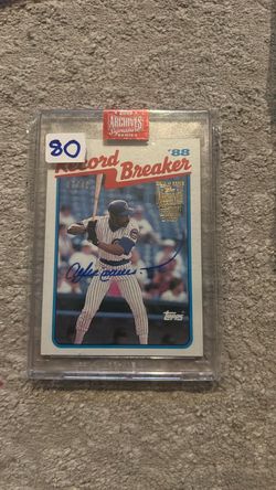 Topps Archives Signature Series '88 Record Breaker Auto /40